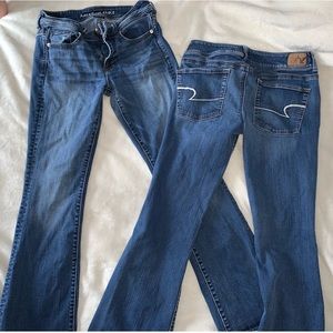 2 Pairs - American Eagle kick boot